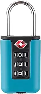 [Generic] Luggage Locks - Combination Padlocks | Approved Travel Combination Suitcase Cable Lock, Easy to Use Set Your Own Digit Number Blocker, Stainless Steel Cable Closer Portable for Suitcase
