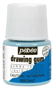 Pebeo Easy Peel Liquid Latex Masking Fluid - Drawing Gum - Dries Quickly -...