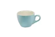 Brew-Maya Blue/White Large Flat White Cup 220Ml x 6