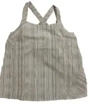 NWT Athleta Arrival Tank Amara Stripe Camisole Size Medium Black &white