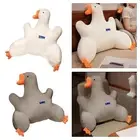 Goose Reading Pillow with Arms Backrest Pillow for Couch Floor Office Chair