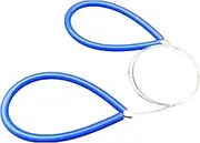 Mud Tools Pottery - Clay Cutter with 2 Soft Rubber Handle,Cut Off Tools for Pottery Wheel, Comfortable Multifunctional Clay Cutting Tools for Beginners, Advancers, Artists