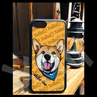 在飛比找蝦皮購物優惠-柴犬 狗 手機殼 iPhone X 8 7 6 Plus三星