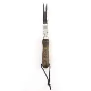 Burpee 12" Stainless Steel Weeder | Durable Long Lasting Garden Tool | Leathe...