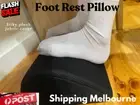 Foot Rest Stool Adjustable Foot Pad Foam Pillow Office Computer Under Desk Vic