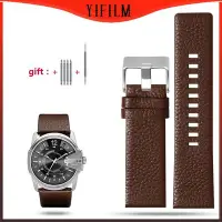 在飛比找Yahoo!奇摩拍賣優惠-Yifilm 真皮柴油錶帶 30 毫米 28 毫米 24 毫