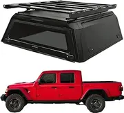 ATATNK Manganese Steel Hatchback Hardtop Pickup Fastback Truck Decked Truck Bed Storage Truck Tonneau Cover Seal Compatible for Jeep Gladiator Canopy