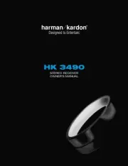 Harman Kardon HK-3490 Receiver Owners Manual