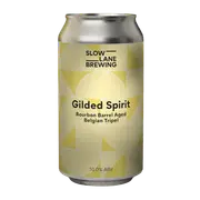 Slow Lane Gilded Spirit Bourbon BA Belgian Tripel 375ml Can