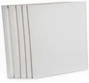 Randy & Travis Machinery Artist Blank Stretched Canvas 5-Pieces Pack, 50 cm x 60 cm Size