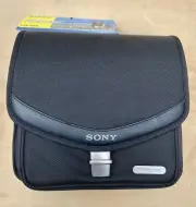 Sony Handycam Model: LCS-VA4 Camera Case w/ Shoulder Strap Black - New