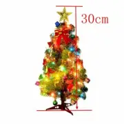 60cm Mini Small Christmas Tree with LED Lights Xmas Tabletop Rtificial Ornament