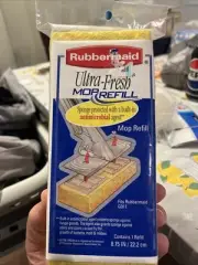 Rubbermaid Ultra Fresh Mop Refill Natural Sponge Antimicrobial Style Fits G011
