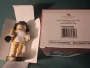 Kurt Adler Wizard Of Oz Cowardly Lion Nutcracker Decoration 7" C3026