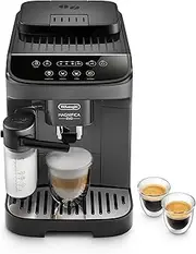 [De'Longhi] Magnifica Evo ECAM292.52.GB Superautomatic Coffee Maker with Milk Frother, LatteCreme System, Bean to Cup Coffee Machine and Cappuccino, 1450W, 4 Recipes, Black