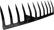 Mipcase 1Pc Prong Soil Loosening Rake Durable Gardening Tool for Weeding and Cultivation Heavy Duty Design for Soil Aeration for Lawn and Garden Care