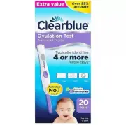Clearblue Ovulation Advanced Digital Over 99% Accurate Extra Value 20 Tests