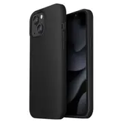 UNIQ Lino Hue Liquid MagSafe Case (Suits iPhone 14 Plus) - Black