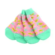 Non-Skid Dog Socks - Pineapple X-Large