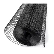 Black Hardware Cloth 1/2 Inch 24 x 50 ft 19 Gauge - Perfect Chicken Wire Fenc...