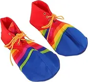 [ROMISBABA] Performance Clown Shoes Hoodie Ladybug Decor Men Apparel Ladybug Jewelry Caster Wheels Mini Ladybug Figurines Ladybug Party Favors Day of Dead Shoes Halloween Shoes Flax