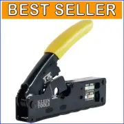 High-Quality Cable Crimper and Wire Stripper - Efficient RJ45/RJ11 Modular Tool