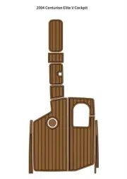 2004 Centurion Elite V Cockpit Pad Boat EVA Foam Teak Deck Flooring Mat Floor
