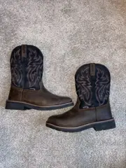 Wolverine Rancher Square Toe Men’s Boot Size 10.5 Brown