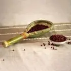 Green Colander Bamboo Products Scoop Spoon Portable Bamboo Basket Drain Spoon