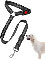 Headrest Dog Car Safety Seat Belt - Dog Auto Seat Belt Walking Harness,Pet Training Rope with Reflective Stitches for Medium, Large, and Small Dogs