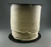 J.H. HOLLAND 103003 BRAID ON BRAID NYLON 1/4" ROPE TENSILE STRENGTH 1650 (25FT)