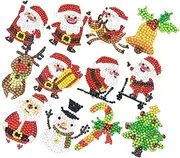 GETAJGHSD DIY Diamond Sticker Drawing 2 Sheets Adhesive Resin Stickers for Boys and Girls Boys and Girls' Decorative Art Kit