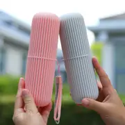 2/4Pcs Travel Portable Toothbrush Cup Toothpaste Holder Storage Case Toiletries