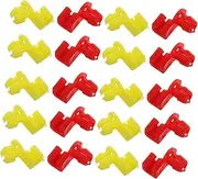 COMPUKAS 20pcs Tailgate Clips for Car Door Replacement Durable Clips for Left Right Doors Easy Installation Auto Parts Secure Locking Mechanism for Trucks