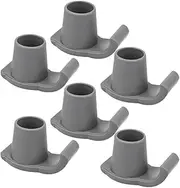 6pcs Sled Foot Pads Glide Walker Tips Seniors Universal Feet Fit Replacement