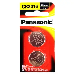 【中將3C】Panasonic CR-2016鋰鈕扣電池 一卡兩入 .CR-2016TW/2B