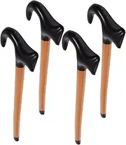 SAFIGLE 4 Pcs Crutch Shaped Inflatable Props for Fun Party Decorations for Halloween Costumes and Whimsical Inflatable Balloons for Gatherings