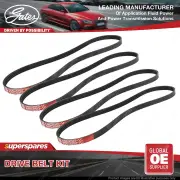 Gates A/C & Alternator & P/S Drive Belt Kit for Honda Civic EK3 MB3 1.5L 84kW