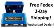 New Xotic Effects XW-2 Wah Metallic Blue Guitar Effects Pedal