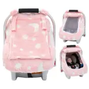 Car Seat Cover Baby Infant Car Seat Cover Glow in The Dark Soft & Cozy Carsea...