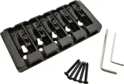 Guyker 5 String Bass Bridge with Locking Zinc Saddles – Dual Load Type a Bridges