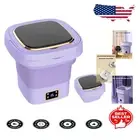 11L Capacity Portable Washing Machine - Foldable Mini Washer, Travel-Ready