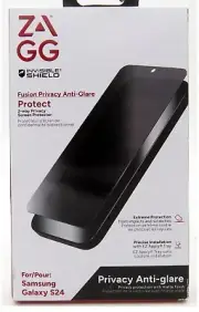 ZAGG Invisible Shield Fusion Privacy Screen Protector For Galaxy S24 New