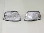 CHROM Corner Lamp Light LH RH Pair For ~HONDA~1988-1989 3DR Civic EF9 ED 4th (for: Honda Civic)