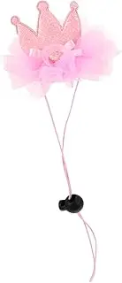 ibasenice Birthday Party Pet Hat for Cats Dogs Elastic Crown Design Lightweight Pet Accessory for Celebrations for Birthdays Photo Shoots