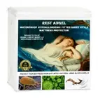 Mattress Cover, Protector for Bedwetters, Fitted Sheet Style, Waterproof, QUEEN