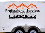 3pcs Custom Company Trailer Truck Van Business Vinyl Decal Sign - Sides & Back 3