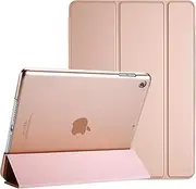 ProCase iPad 10.2 Case 9th Gen 2021/ iPad 8th Gen 2020/ 7th Gen 2019, Slim Stand Hard Back Shell Protective Smart Cover Case for 10.2 Inch iPad 9/8/7 -Rosegold