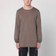 [DRKSHDW] Dust-coloured T-shirt in cotton S Beige