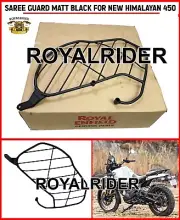 "SAREE GUARD, BLACK" FIT FOR ROYAL ENFIELD NEW HIMALAYAN 450 (for: Royal Enfield)